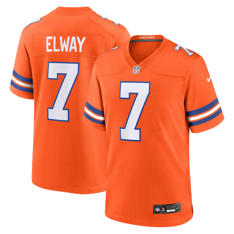 John Elway Denver Broncos Football Jersey, Sportswear Jersey Shirt, Lightweight Breathable Athletic Jersey, Casual Gift for Men, Style 200563668