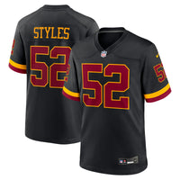 Sonny Styles Washington Commanders Football Jersey, Black Sportswear Jersey Shirt, Lightweight Breathable Athletic Jersey, Casual Gift for Men