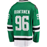 Mikko Rantanen Dallas Stars Hockey Jersey, Green Breakaway Home Sportswear Jersey Shirt, Long Sleeve Hockey Sweater Jersey, Casual Gift for Men