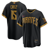 Oneil Cruz Pittsburgh Pirates Baseball Jersey, Black Sportswear Jersey Shirt, Lightweight Breathable Athletic Jersey, Casual Gift for Men