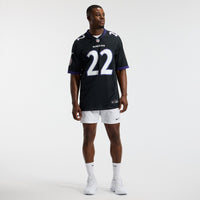 Derrick Henry Baltimore Ravens Football Jersey, Black Game Sportswear Jersey Shirt, Lightweight Breathable Athletic Jersey, Casual Gift for Men