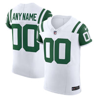 New York Jets Football Jersey, White Elite Sportswear Jersey Shirt, Lightweight Breathable Athletic Jersey, Casual Gift for Men, Style 200596765
