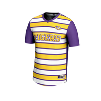 LSU Tigers Soccer Jersey, Purple Fashion Sportswear Jersey Shirt, Lightweight Breathable Athletic Jersey, Casual Gift for Men, Style 203658731