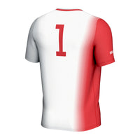 Louisiana Ragin' Cajuns Soccer Jersey, White Lightweight Sportswear Jersey Shirt, Lightweight Breathable Athletic Jersey, Casual Gift for Men