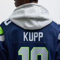 Cooper Kupp Seattle Seahawks Football Jersey, Navy Game Sportswear Jersey Shirt, Lightweight Breathable Athletic Jersey, Casual Gift for Men
