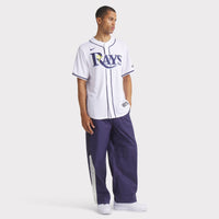 Tampa Bay Rays Baseball Jersey, White Sportswear Jersey Shirt, Lightweight Breathable Athletic Jersey, Casual Gift for Men, Style 201944790
