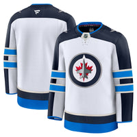 Winnipeg Jets Hockey Jersey, White Premium Away Sportswear Jersey Shirt, Long Sleeve Hockey Sweater Jersey, Casual Gift for Men, Style 200899682