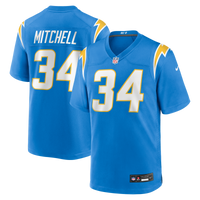 Keaton Mitchell Los Angeles Chargers Football Jersey, Sportswear Jersey Shirt, Lightweight Breathable Athletic Jersey, Casual Gift for Men