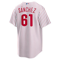 Cristopher Sanchez Philadelphia Phillies Baseball Jersey, Sportswear Jersey Shirt, Lightweight Breathable Athletic Jersey, Casual Gift for Men
