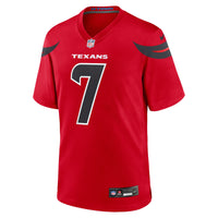 C.J. Stroud Houston Texans Football Jersey, Red Game Sportswear Jersey Shirt, Lightweight Breathable Athletic Jersey, Casual Gift for Men