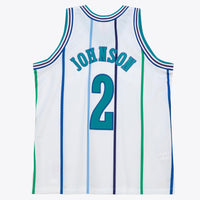 Charlotte Hornets Basketball Jersey, White Sportswear Jersey Shirt, Sleeveless Athletic Tank Jersey, Casual Gift for Men, Style 204329764