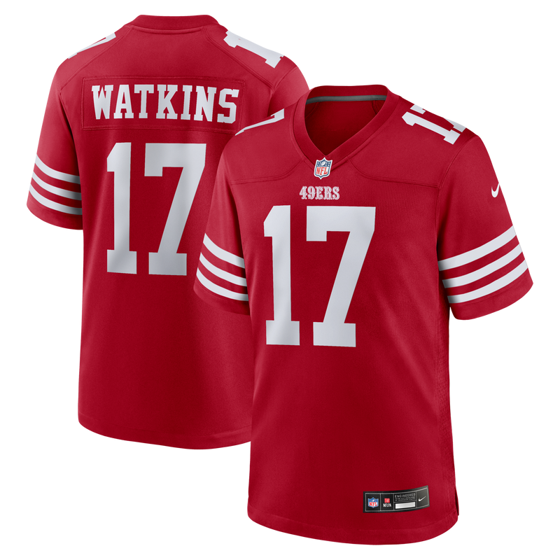 San Francisco 49ers Football Jersey, Sportswear Jersey Shirt, Lightweight Breathable Athletic Jersey, Casual Gift for Men, Style 203141191