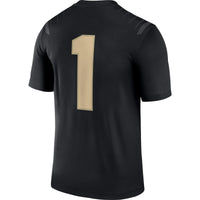 Purdue Boilermakers Football Jersey, Black Sportswear Jersey Shirt, Lightweight Breathable Athletic Jersey, Casual Gift for Men, Style 3359558