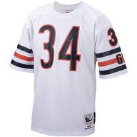 Walter Payton Chicago Bears Football Jersey, White Replica Sportswear Jersey Shirt, Lightweight Breathable Athletic Jersey, Casual Gift for Men