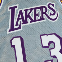 Los Angeles Lakers Basketball Jersey, Silver Sportswear Jersey Shirt, Sleeveless Athletic Tank Jersey, Casual Gift for Men, Style 204329779