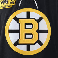 Boston Bruins Hockey Jersey, Black Authentic Sportswear Jersey Shirt, Long Sleeve Hockey Sweater Jersey, Casual Gift for Men