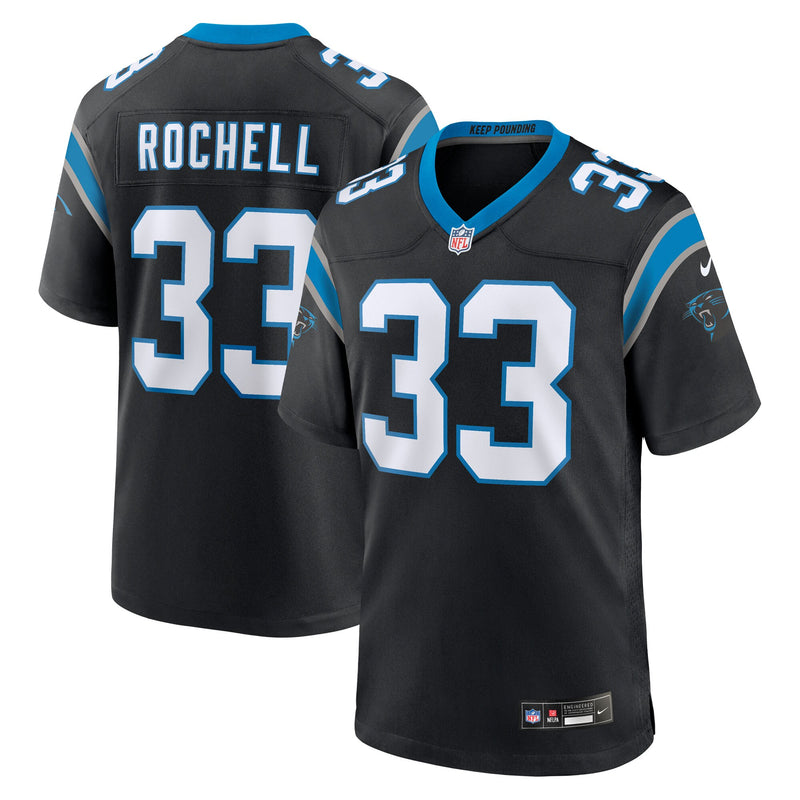 Robert Rochell Carolina Panthers Football Jersey, Black Sportswear Jersey Shirt, Lightweight Breathable Athletic Jersey, Casual Gift for Men