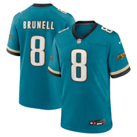 Mark Brunell Jacksonville Jaguars Football Jersey, Teal Sportswear Jersey Shirt, Lightweight Breathable Athletic Jersey, Casual Gift for Men