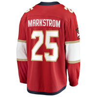 Jacob Markstrom Florida Panthers Hockey Jersey, Red Breakaway Sportswear Jersey Shirt, Long Sleeve Hockey Sweater Jersey, Casual Gift for Men