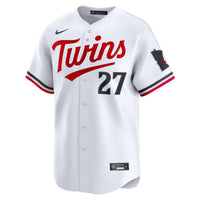 Ryan Jeffers Minnesota Twins Baseball Jersey, White Limited Sportswear Jersey Shirt, Lightweight Breathable Athletic Jersey, Casual Gift for Men