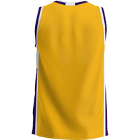 Lipscomb Bisons Basketball Jersey, Purple Lightweight Sportswear Jersey Shirt, Sleeveless Athletic Tank Jersey, Casual Gift for Men