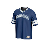 Emory Eagles Football Jersey, Navy Sportswear Jersey Shirt, Lightweight Breathable Athletic Jersey, Casual Gift for Men