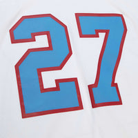 Eddie George Tennessee Oilers Football Jersey, White Sportswear Jersey Shirt, Lightweight Breathable Athletic Jersey, Casual Gift for Men