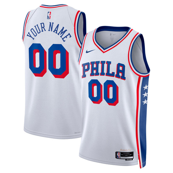 Philadelphia 76ers Association Swingman Jersey - Custom