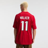 Jalon Walker Atlanta Falcons Football Jersey, Red Game Sportswear Jersey Shirt, Lightweight Breathable Athletic Jersey, Casual Gift for Men