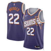 Miles Bridges Phoenix Suns Basketball Jersey, Purple Swingman Sportswear Jersey Shirt, Sleeveless Athletic Tank Jersey, Casual Gift for Men