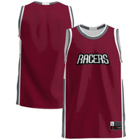 Northwestern Ohio Racers Basketball Jersey, Burgundy Lightweight Sportswear Jersey Shirt, Sleeveless Athletic Tank Jersey, Casual Gift for Men