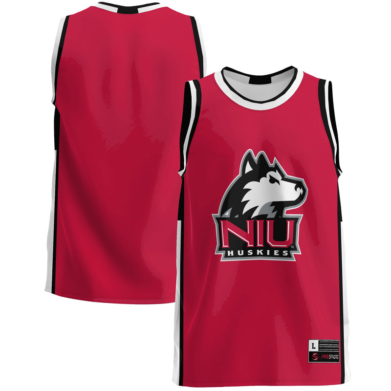 Northern Illinois Huskies Basketball Jersey, Cardinal Lightweight Sportswear Jersey Shirt, Sleeveless Athletic Tank Jersey, Casual Gift for Men