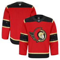 Ottawa Senators Hockey Jersey, Red Authentic Alternate Sportswear Jersey Shirt, Long Sleeve Hockey Sweater Jersey, Casual Gift for Men