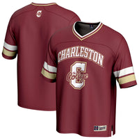 Charleston Cougars Football Jersey, Maroon Sportswear Jersey Shirt, Lightweight Breathable Athletic Jersey, Casual Gift for Men