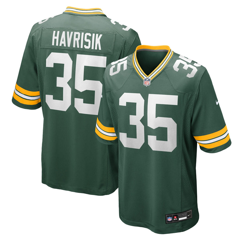Lucas Havrisik Green Bay Packers Football Jersey, Game Sportswear Jersey Shirt, Lightweight Breathable Athletic Jersey, Casual Gift for Men