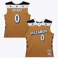 Washington Wizards Basketball Jersey, Gold Authentic Sportswear Jersey Shirt, Sleeveless Athletic Tank Jersey, Casual Gift for Men