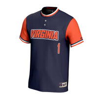 Virginia Cavaliers Softball Jersey, Navy Fashion Sportswear Jersey Shirt, Lightweight Breathable Athletic Jersey, Casual Gift for Men
