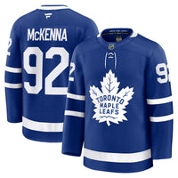 Gavin McKenna Toronto Maple Leafs Hockey Jersey, Blue Premium Sportswear Jersey Shirt, Long Sleeve Hockey Sweater Jersey, Casual Gift for Men