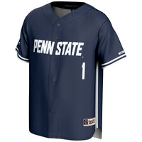 Penn State Nittany Lions Baseball Jersey, Sportswear Jersey Shirt, Lightweight Breathable Athletic Jersey, Casual Gift for Men, Style 201141748
