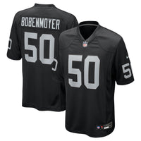 Jacob Bobenmoyer Las Vegas Raiders Football Jersey, Black Sportswear Jersey Shirt, Lightweight Breathable Athletic Jersey, Casual Gift for Men
