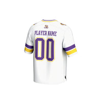 LSU Tigers Football Jersey, White Fashion Sportswear Jersey Shirt, Lightweight Breathable Athletic Jersey, Casual Gift for Men