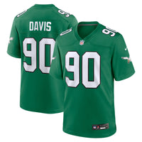 Jordan Davis Philadelphia Eagles Football Jersey, Sportswear Jersey Shirt, Lightweight Athletic Jersey, Casual Gift for Men, Style 200440147