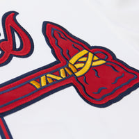 Deion Sanders Atlanta Braves Baseball Jersey, White Sportswear Jersey Shirt, Lightweight Breathable Athletic Jersey, Casual Gift for Men