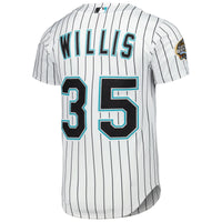 Dontrelle Willis Florida Marlins Baseball Jersey, White Sportswear Jersey Shirt, Lightweight Breathable Athletic Jersey, Casual Gift for Men