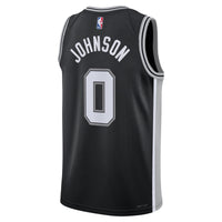 San Antonio Spurs Basketball Jersey, Keldon Johnson- Sportswear Jersey Shirt, Sleeveless Athletic Tank Jersey, Casual Gift for Men