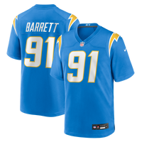 Nick Barrett Los Angeles Chargers Football Jersey, Powder Sportswear Jersey Shirt, Lightweight Breathable Athletic Jersey, Casual Gift for Men