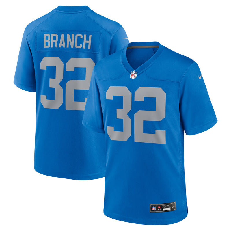 Brian Branch Detroit Lions Football Jersey, Sportswear Jersey Shirt, Lightweight Athletic Jersey, Casual Gift for Men, Style 201037461