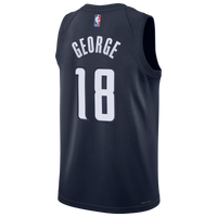 Kyshawn George Washington Wizards Basketball Jersey, Navy Swingman Sportswear Jersey Shirt, Sleeveless Athletic Tank Jersey, Casual Gift for Men