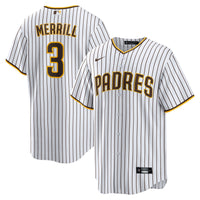 Jackson Merrill San Diego Padres Baseball Jersey, Sportswear Jersey Shirt, Lightweight Athletic Jersey, Casual Gift for Men, Style 201454312