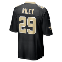 Quincy Riley New Orleans Saints Football Jersey, Black Game Sportswear Jersey Shirt, Lightweight Breathable Athletic Jersey, Casual Gift for Men